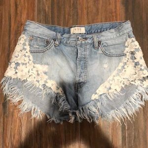 We The Free Jean Shorts